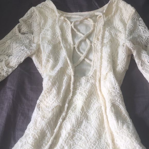 Ivory dress - Picture 3 of 6